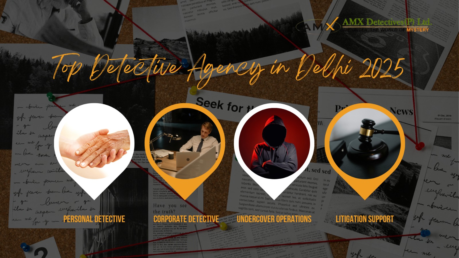Best Detective Agency in Delhi by AMX Detective