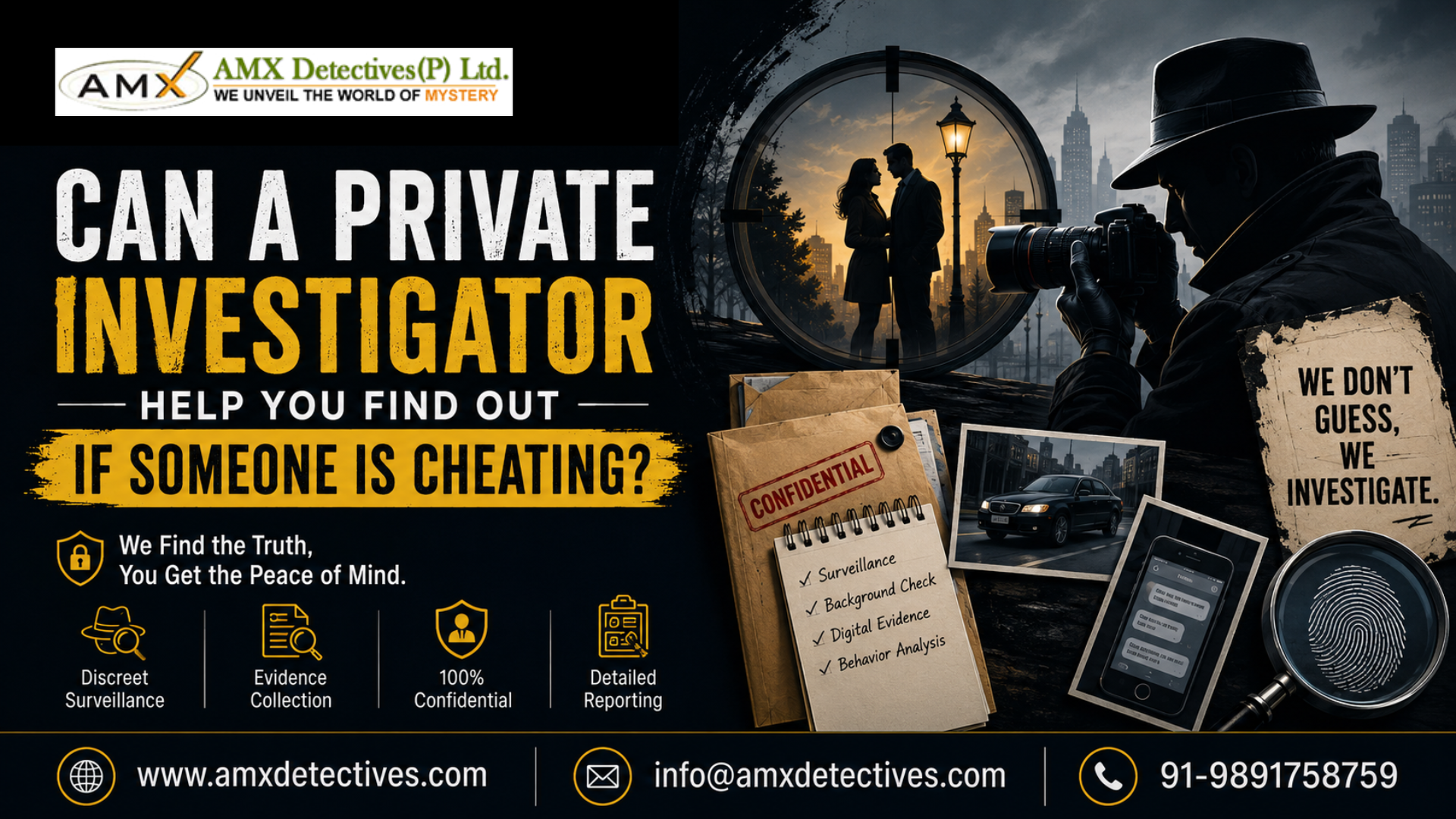 Detective agency in India