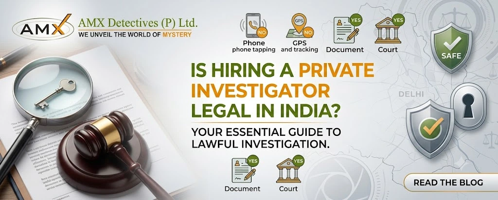 Is Hiring a Private Investigator Legal in India?